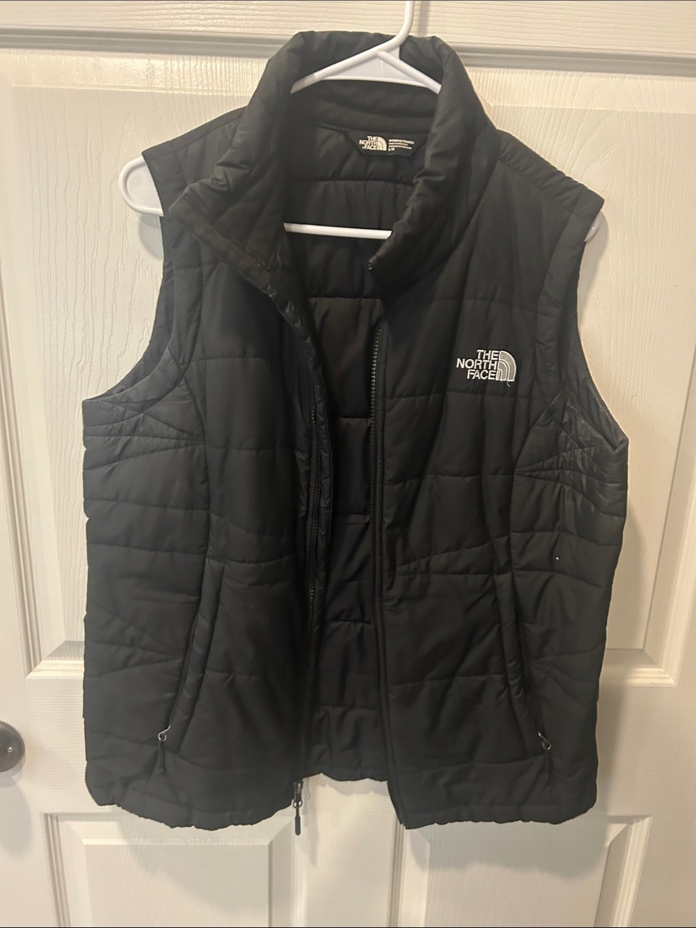 The North Face Black Quilted Insulated Vest